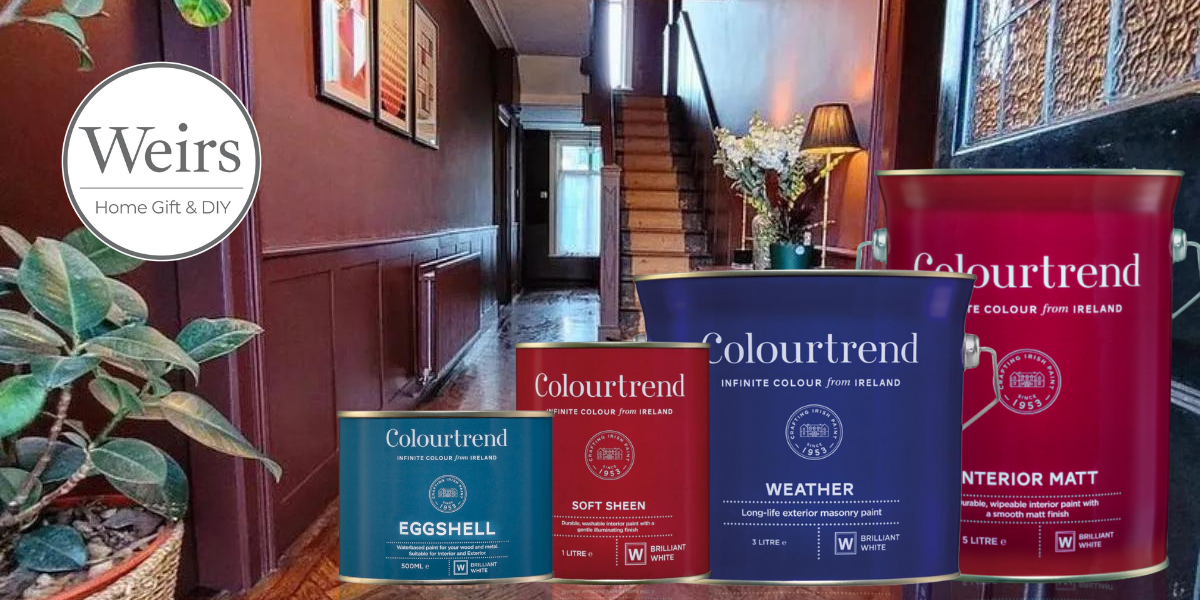 How To Work Out How Much Paint You Need for Any Home Decorating Project | Colourtrend Paint by Weirs of Baggot St