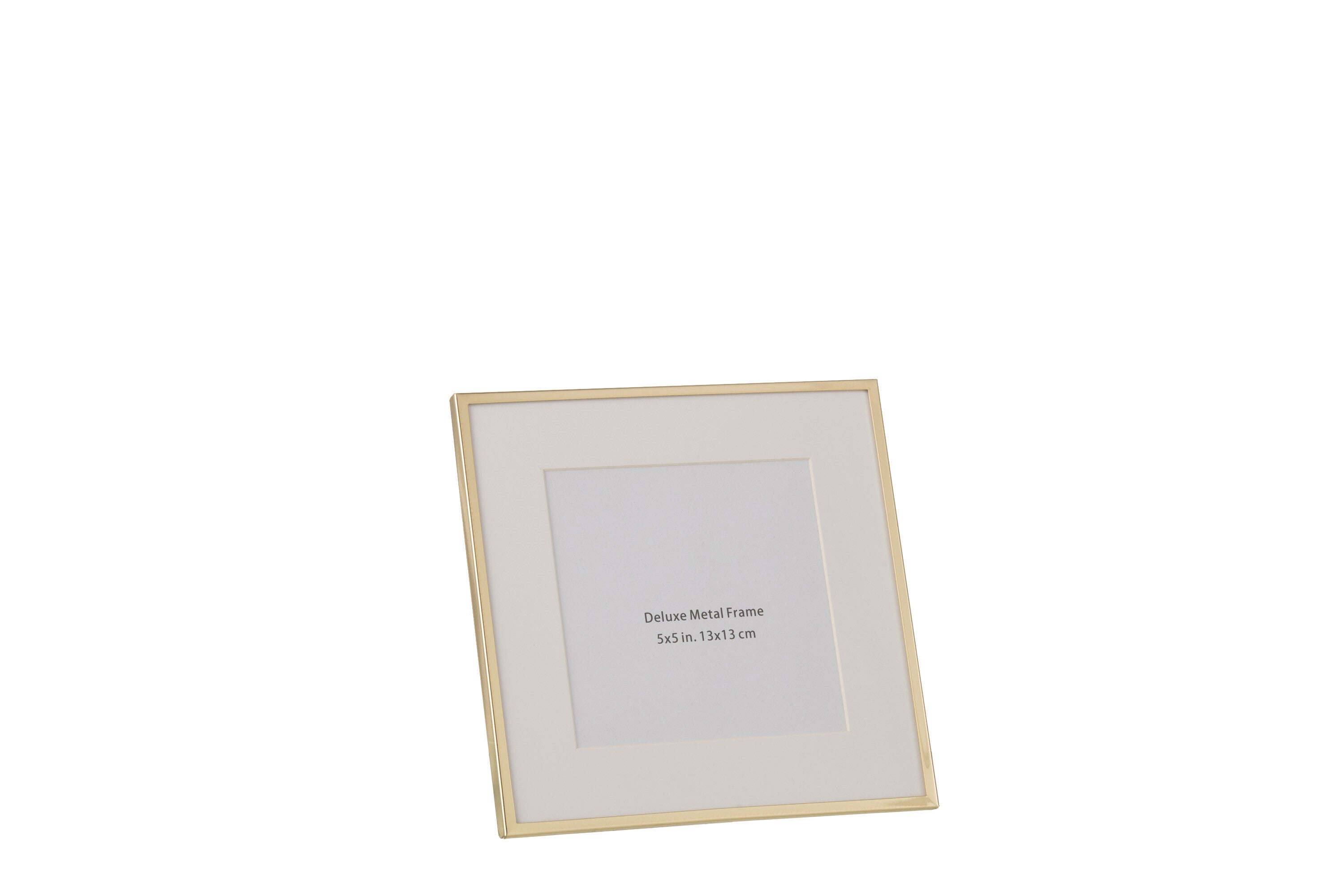Fab Gifts | J-Line Photo Frame Fine Gold 5X5 by Weirs of Baggot Street