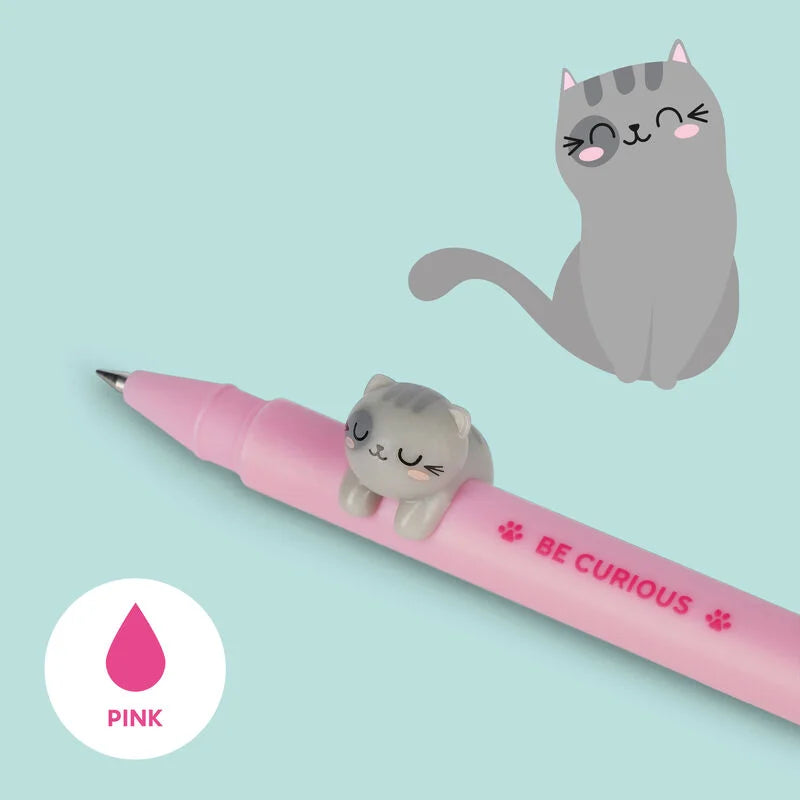 Back to School | Legami Gel Pen Lovely Friend Kitty by Weirs of Baggot Street
