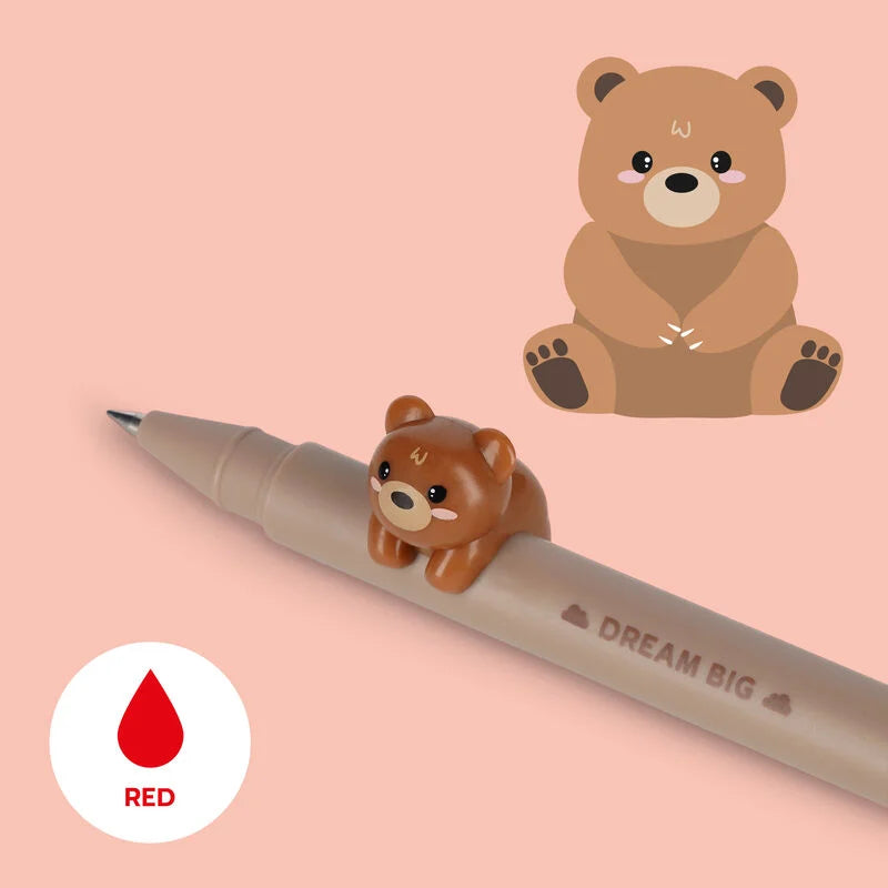 Back to School | Legami Gel Pen Lovely Friend Teddy Bear by Weirs of Baggot Street