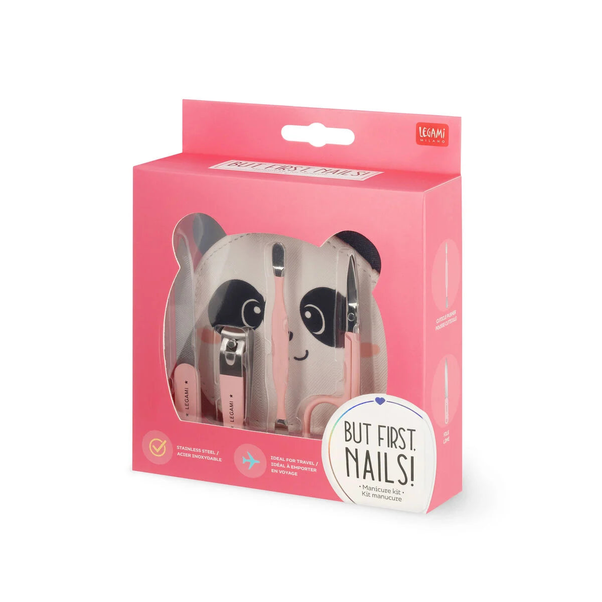 Beauty | Legami But First Nails Panda by Weirs of Baggot Street