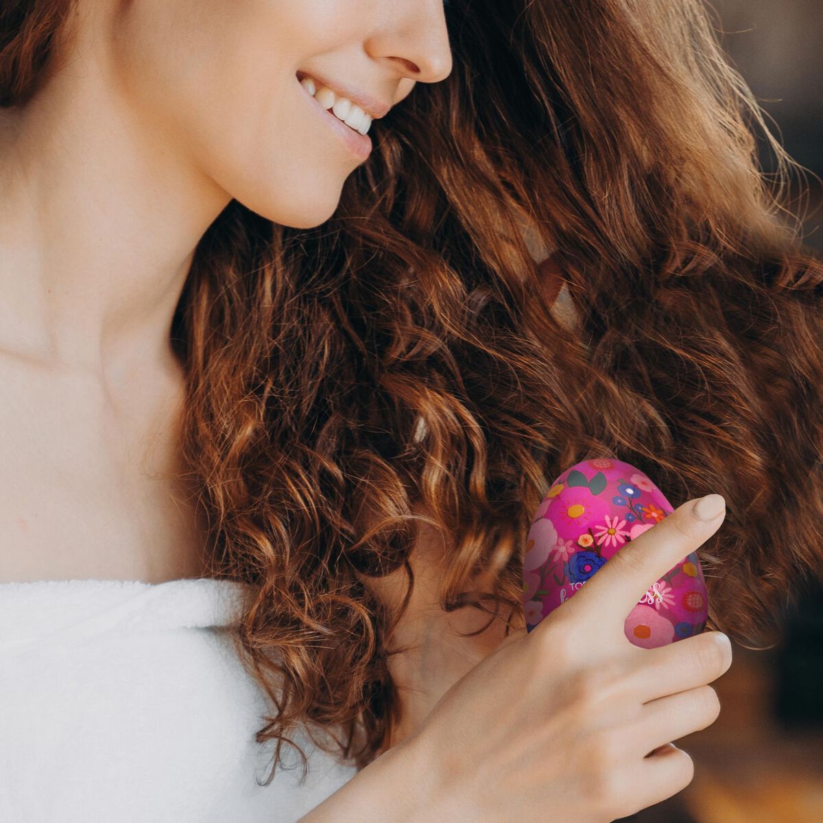 Beauty | Legami Detangling Hair Brush Flowers by Weirs of Baggot Street