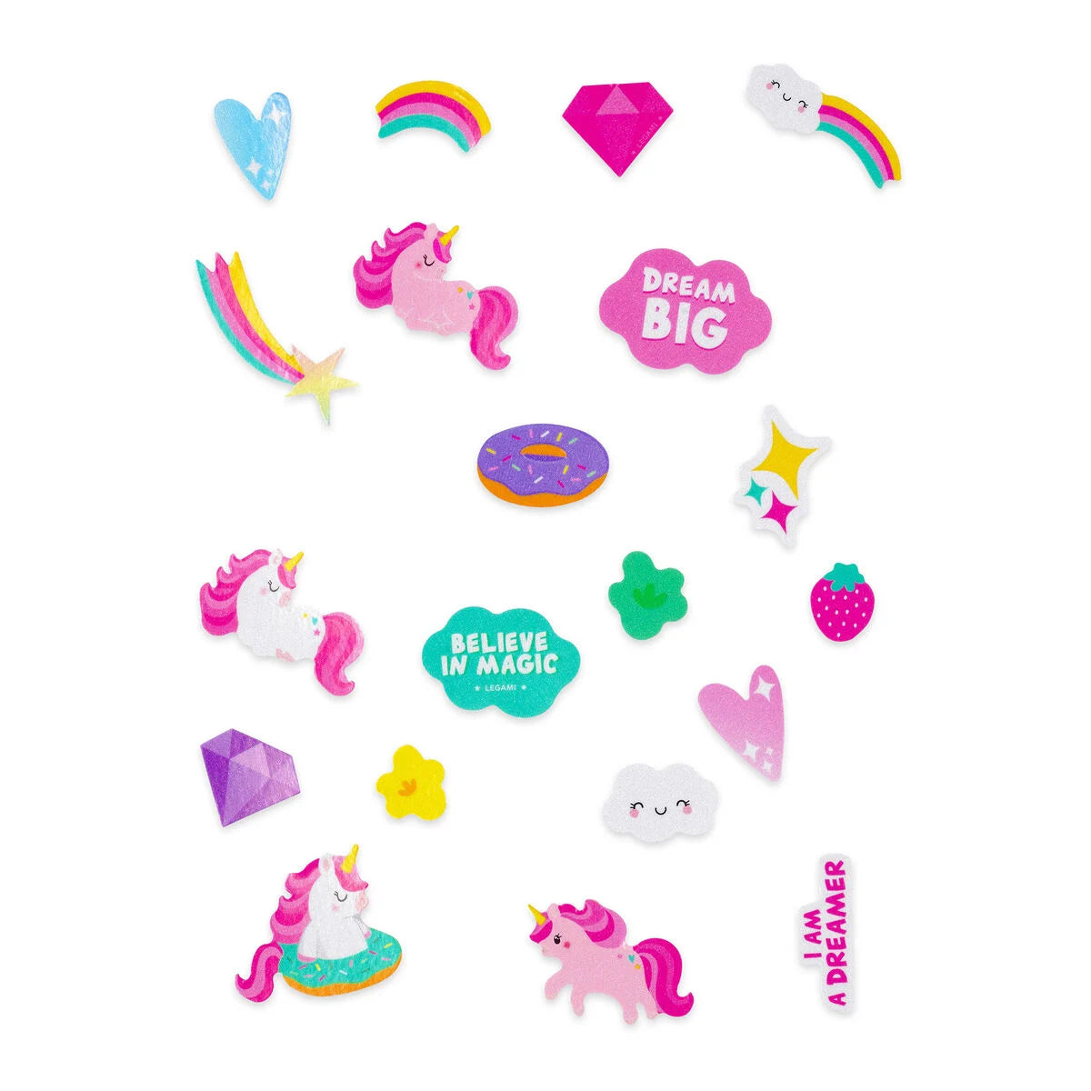 Legami Reflective Bike Stickers Unicorn