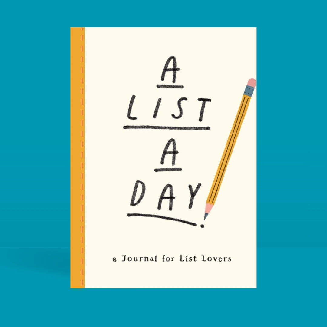 Brilliant Books _ A5 Purposeful A List a Day - A Journal for List Lovers by Weirs of Baggot Street