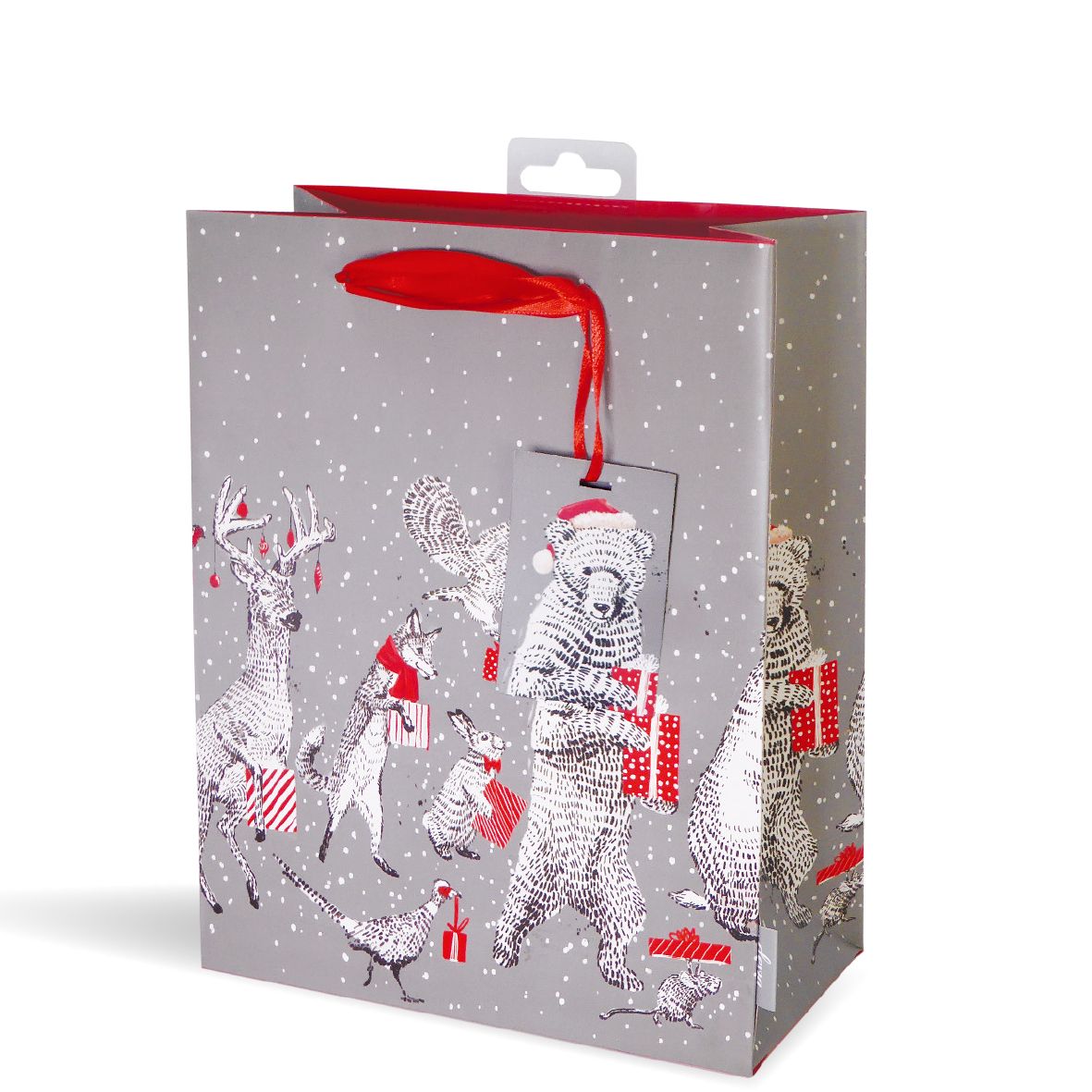Christmas Gift Bag | Medium Animal Party by Weirs of Baggot Street