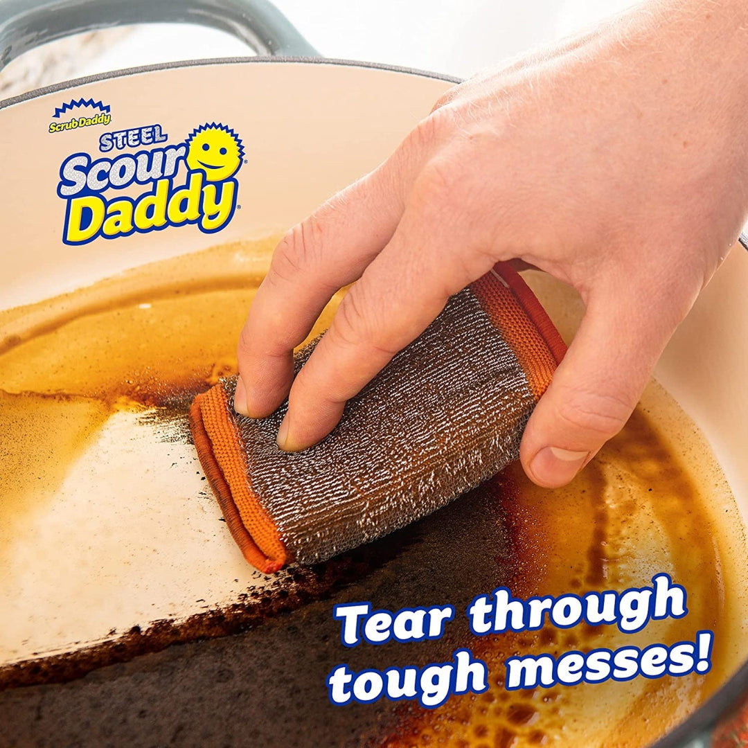 Cleaning | Scrub Daddy Scour Daddy Steel 2 Pack by Weirs of Baggot Street