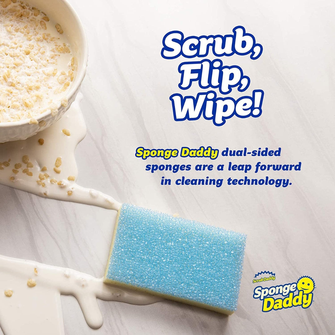 Cleaning | Scrub Daddy Sponge Daddy With Pink 4Pk by Weirs of Baggot Street