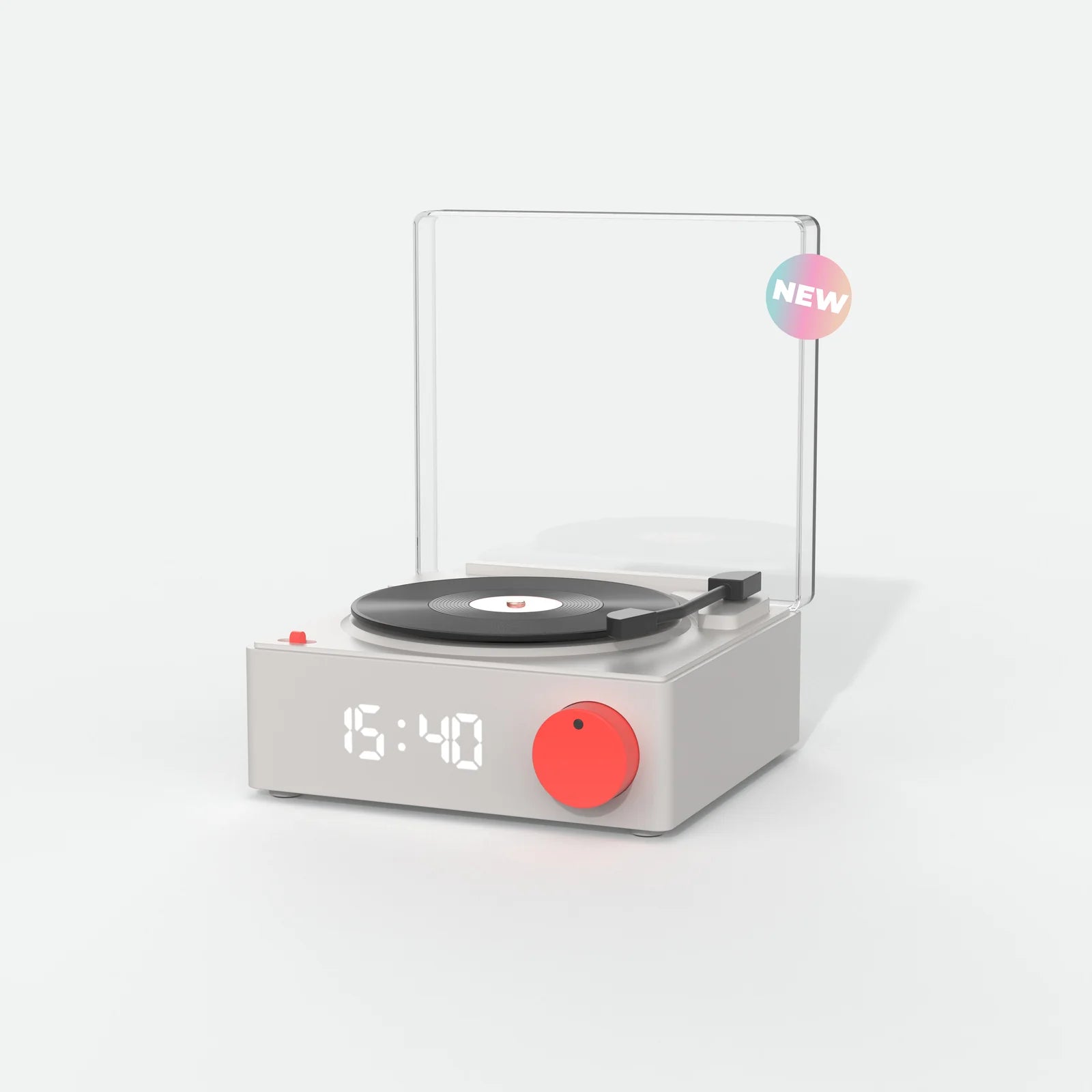 Clever Gadgets | MOB Vintage Record Player - Speaker & Alarm Clock by Weirs of Baggot Street