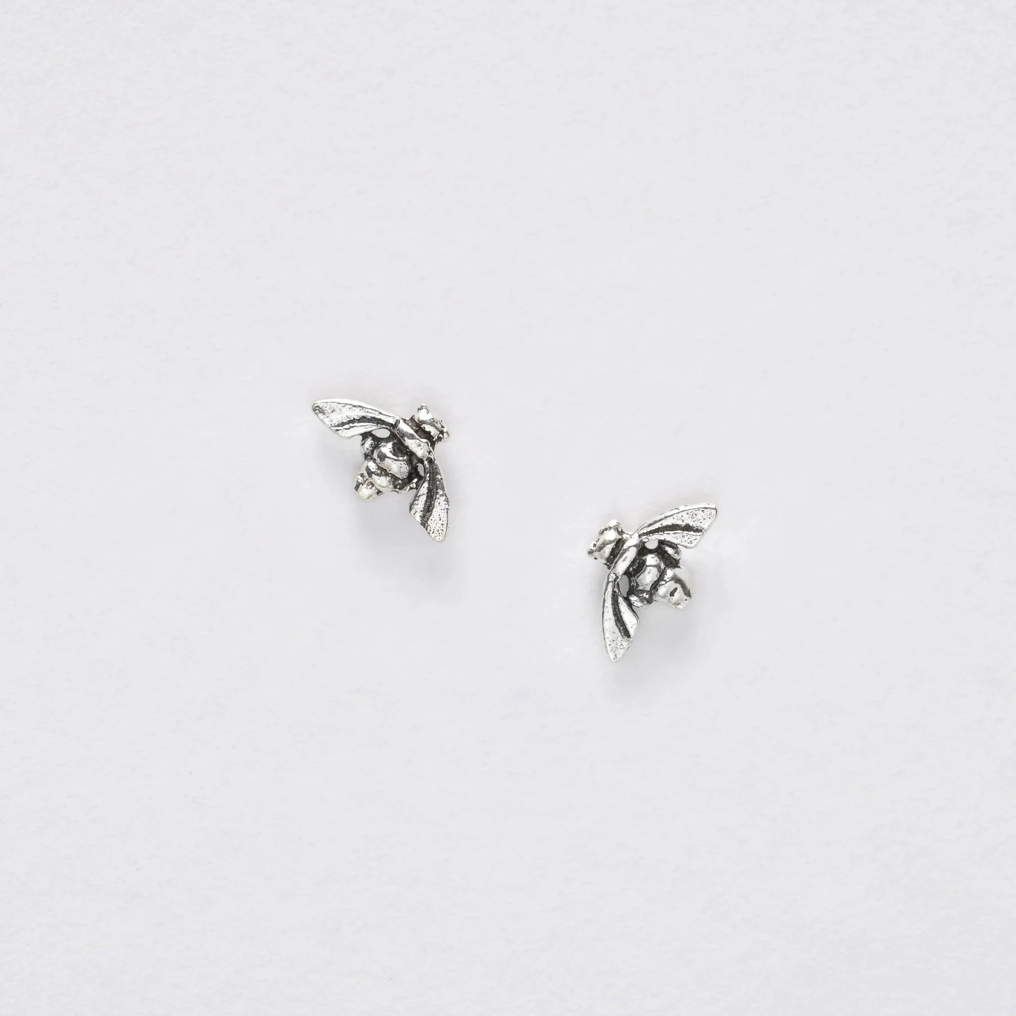 Crumble & Core Bee Lucky Card with Earrings in a White Box by Weirs of Baggot Street