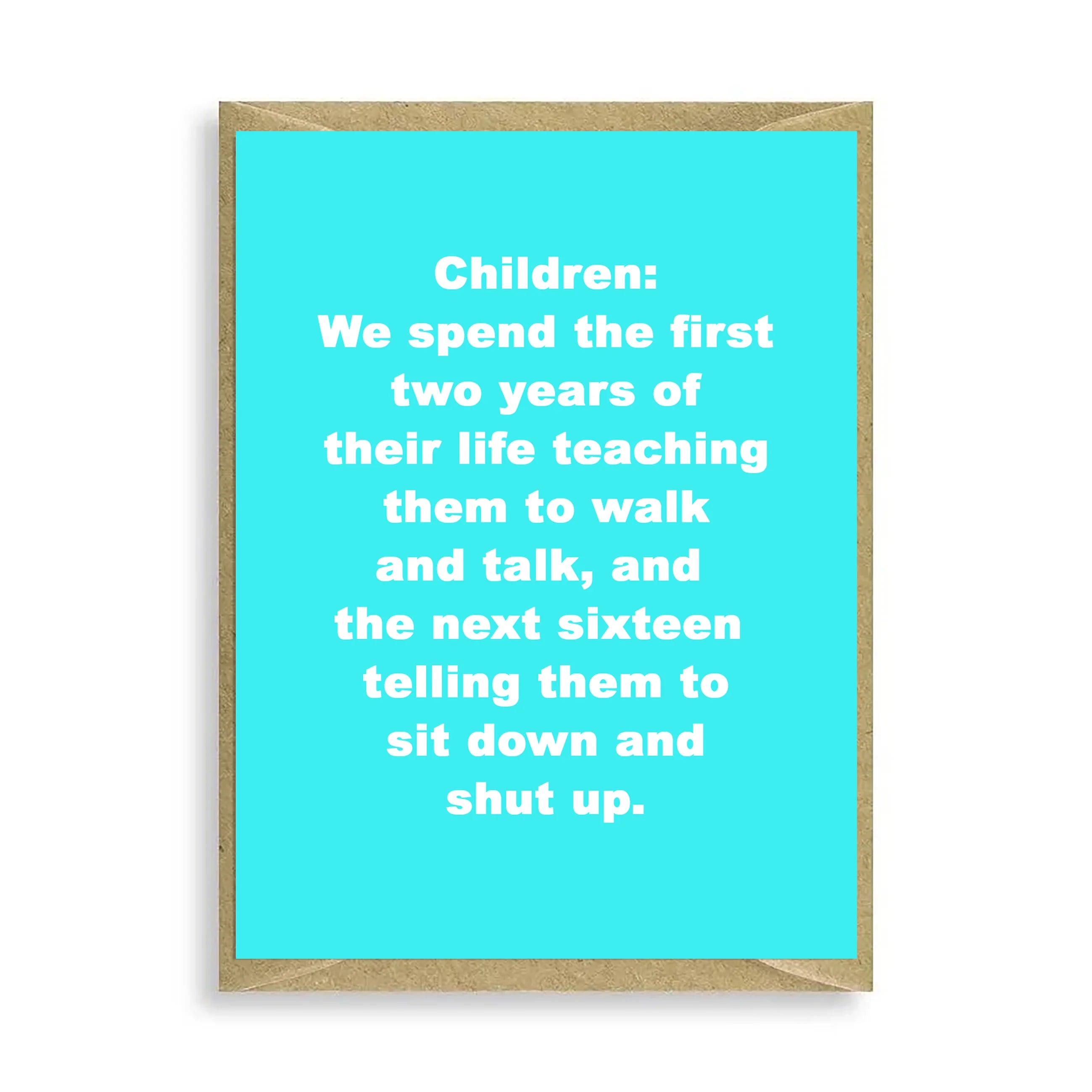 Crumble & Core | Children Mini Card by Weirs of Baggot Street