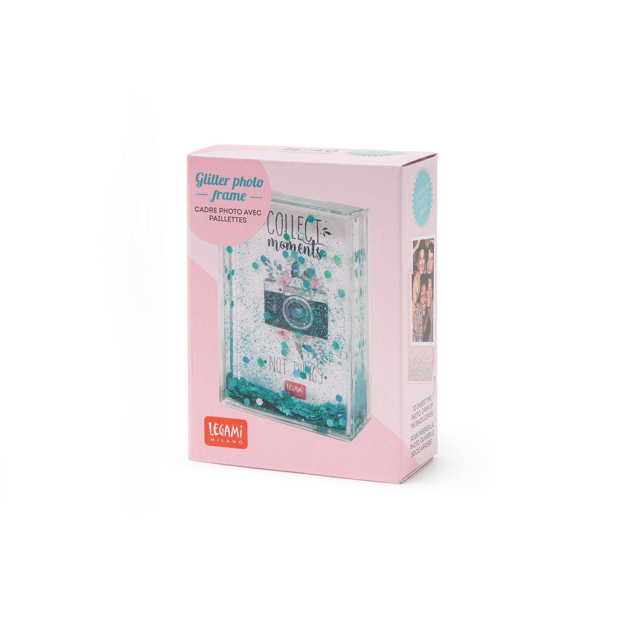 Fab Gifts | Legami Glitter Photo Frame Mini Collect Moments by Weirs of Baggot Street