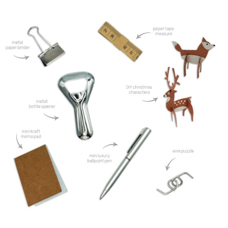Fabulous Gifts Christmas Crackers Holly & Ivy Celebration Crackers Woodland Gonks by Weirs of Baggot Street