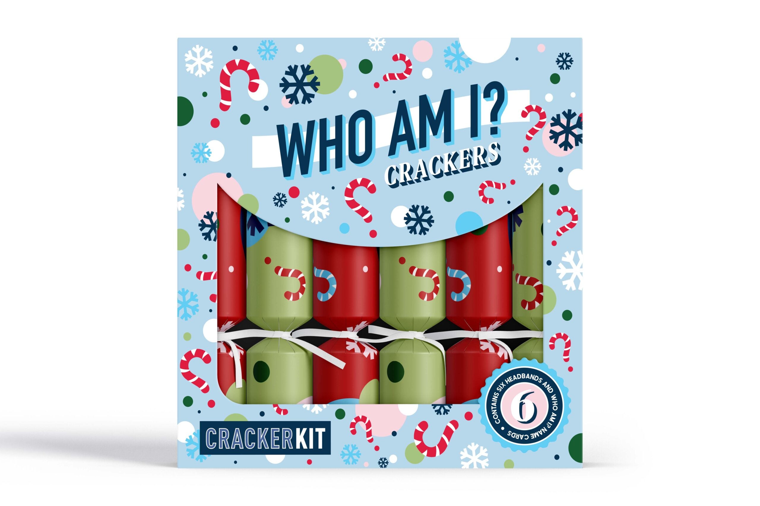 Fabulous Gifts Christmas Crackers Holly & Ivy Games Crackers Guess Who by Weirs of Baggot Street