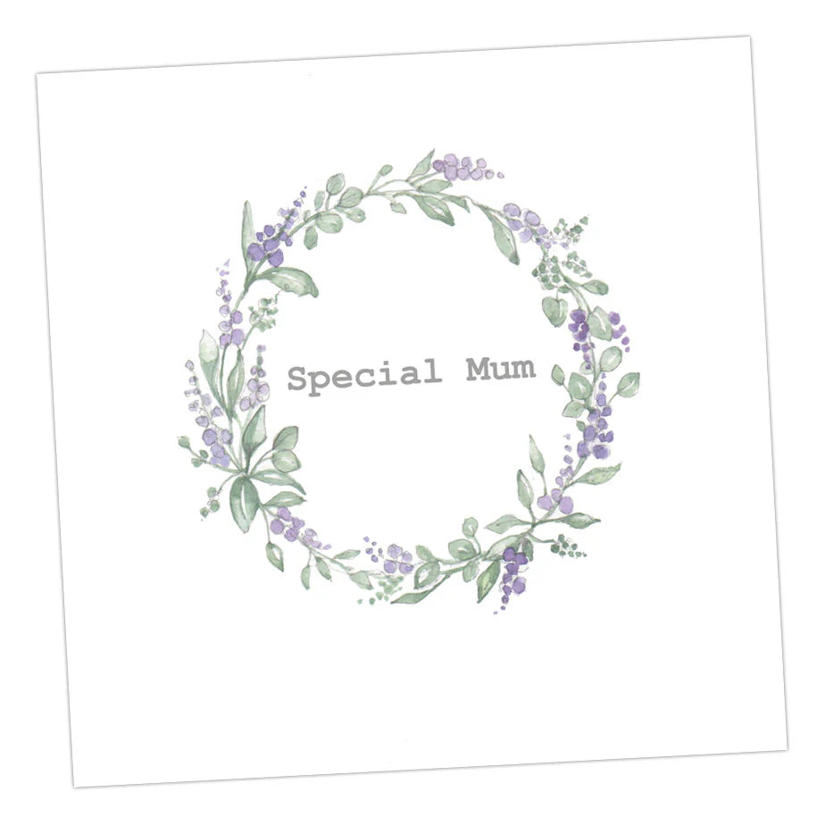Fabulous Gifts Crumble & Core Wreath Special Mum Card by Weirs of Baggot Street
