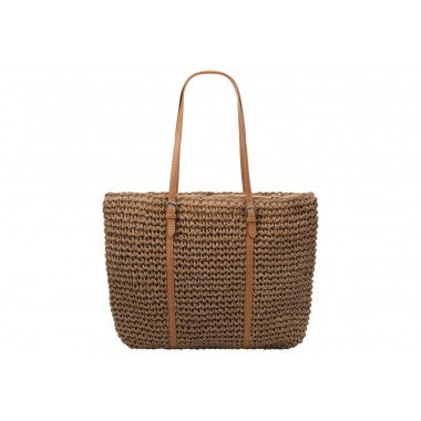 Fabulous Gifts Equilibrium Jewellery Woven Tote Bag Tan by Weirs of Baggot Street