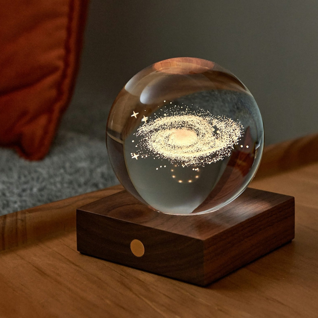 Fabulous Gifts Gingko Design Amber Crystal Light Galaxy by Weirs of Baggot Street