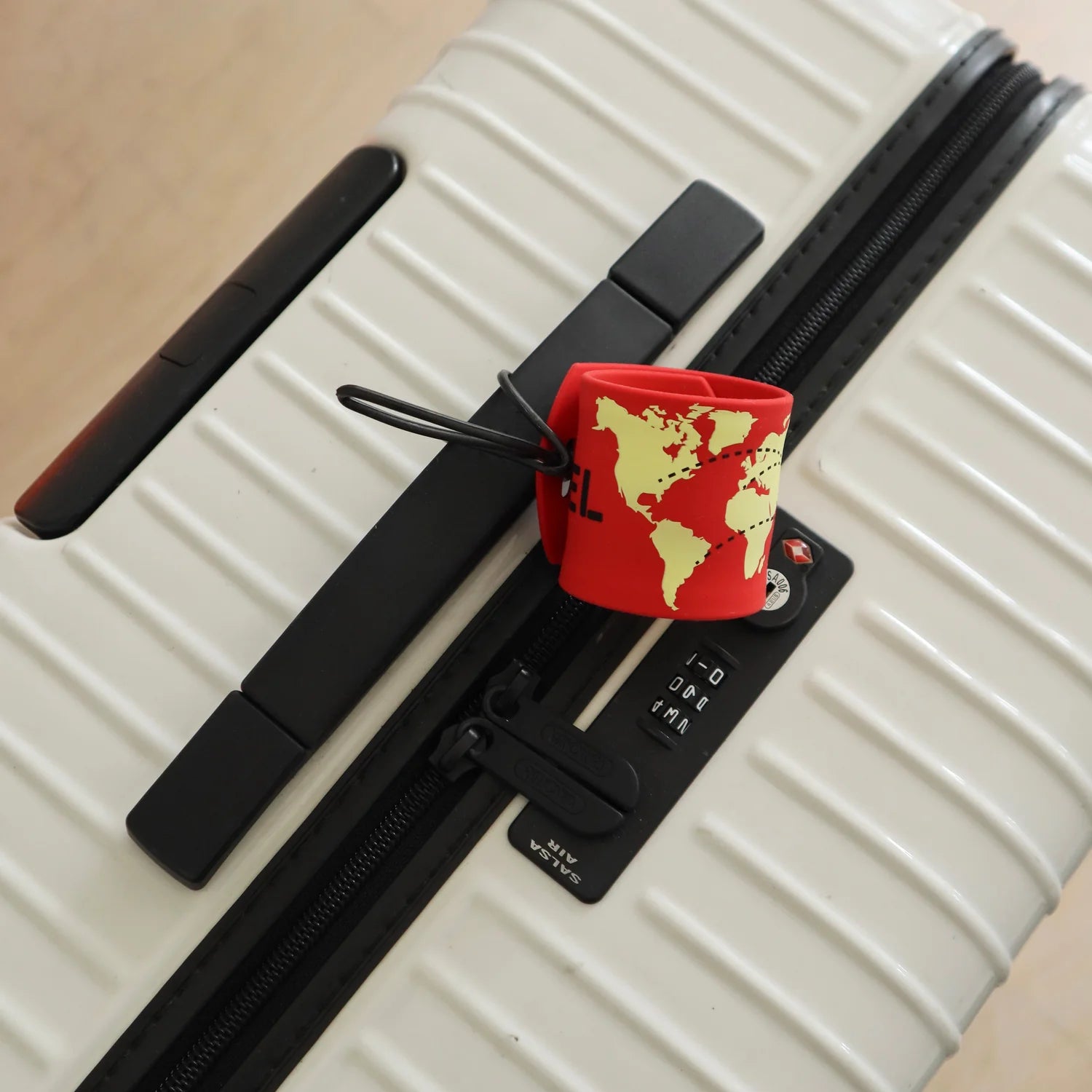 Fabulous Gifts Kikkerland Red Slap Luggage Tag by Weirs of Baggot Street