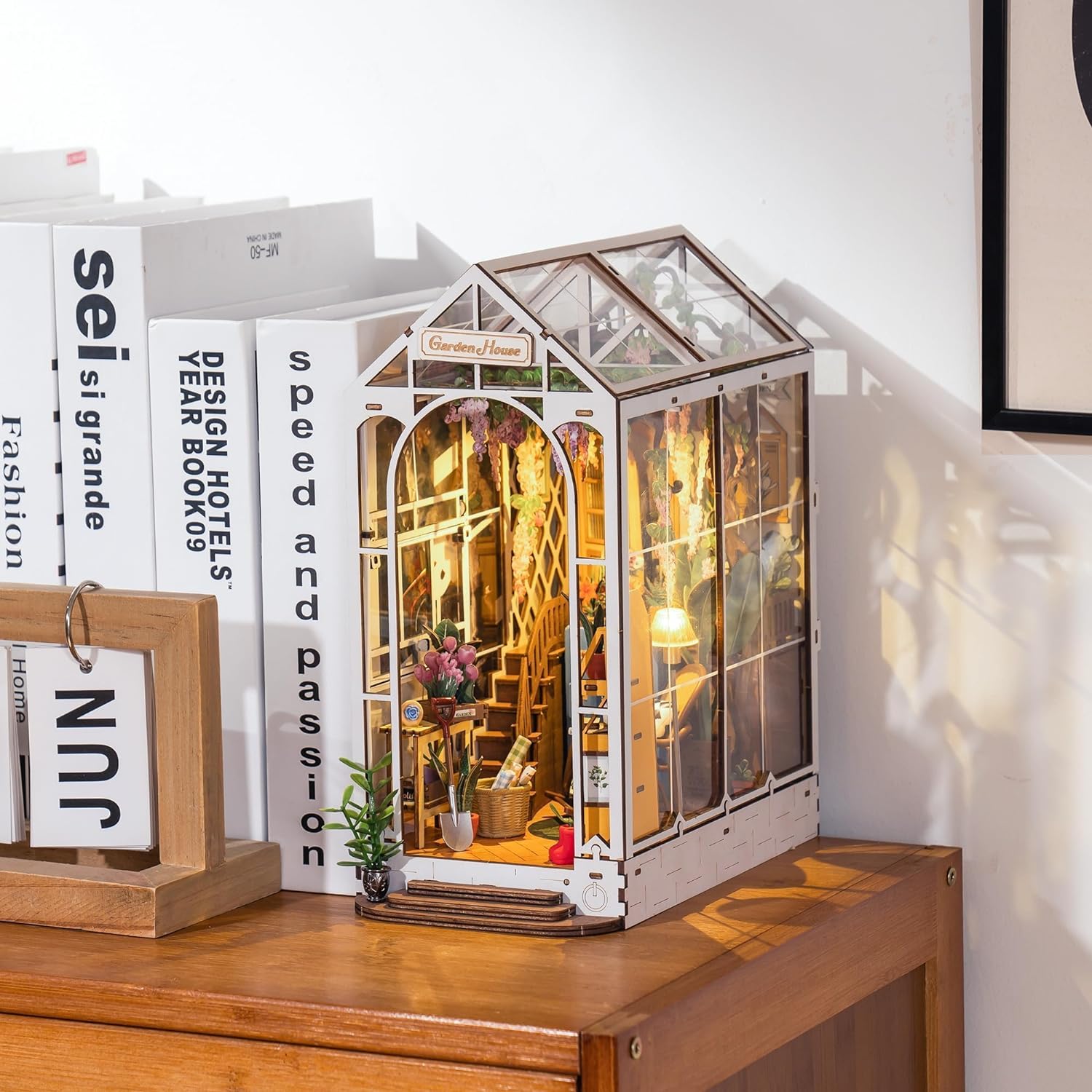 Fabulous Gifts Robotime Garden Home Book Nook by Weirs of Baggot Street