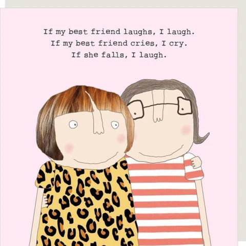 Fabulous Gifts Rosie Bestie Falls Card by Weirs of Baggot Street