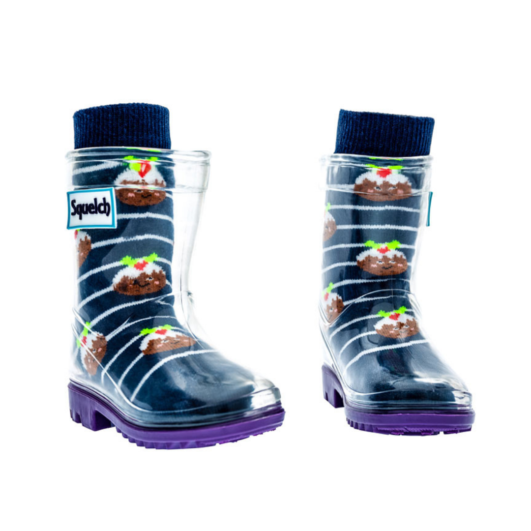 Fabulous Gifts Squelch Minis Socks Christmas Sprout Age 3-6 by Weirs of Baggot Street