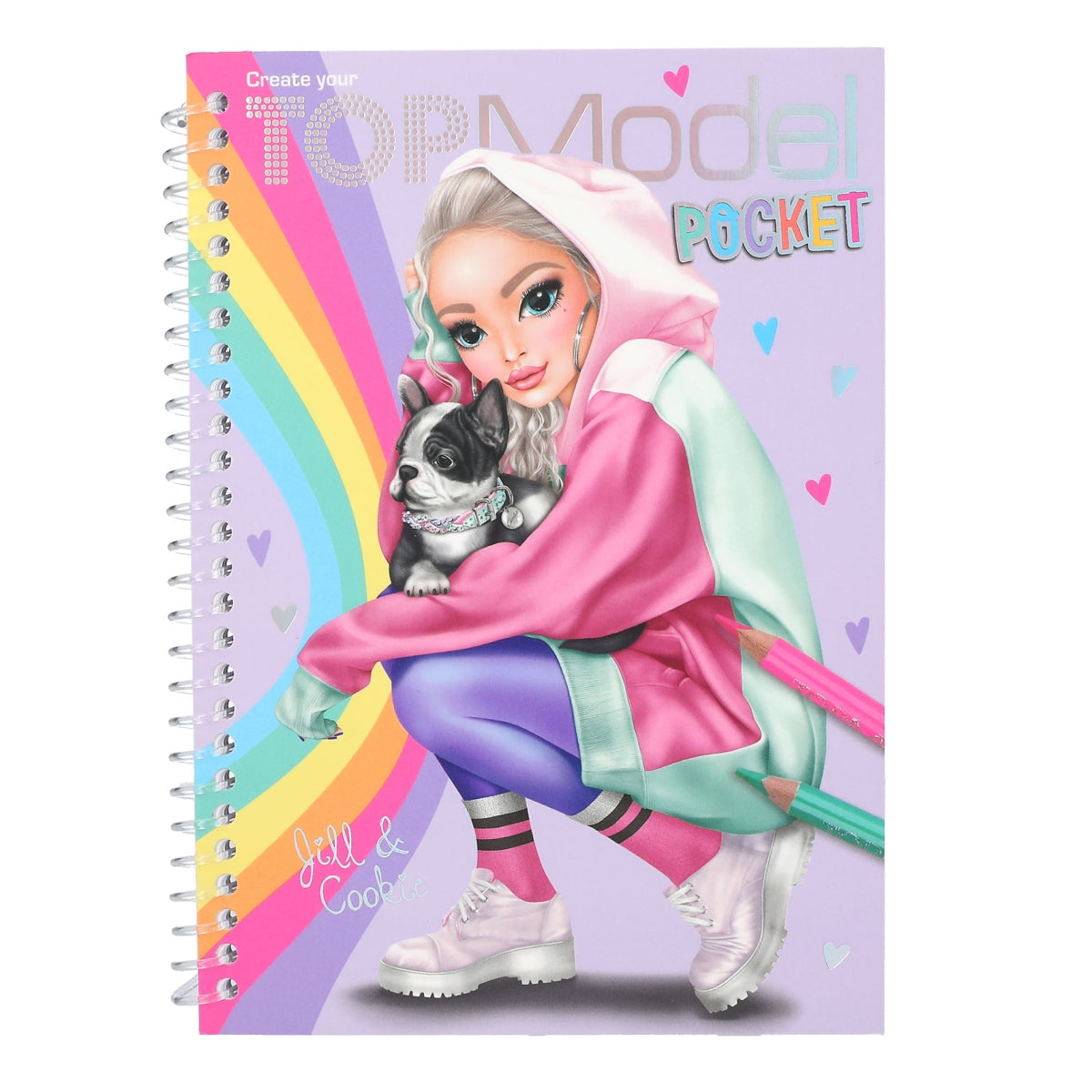 Fabulous Gifts TOPModel Pocket Colouring Book by Weirs of Baggot Street
