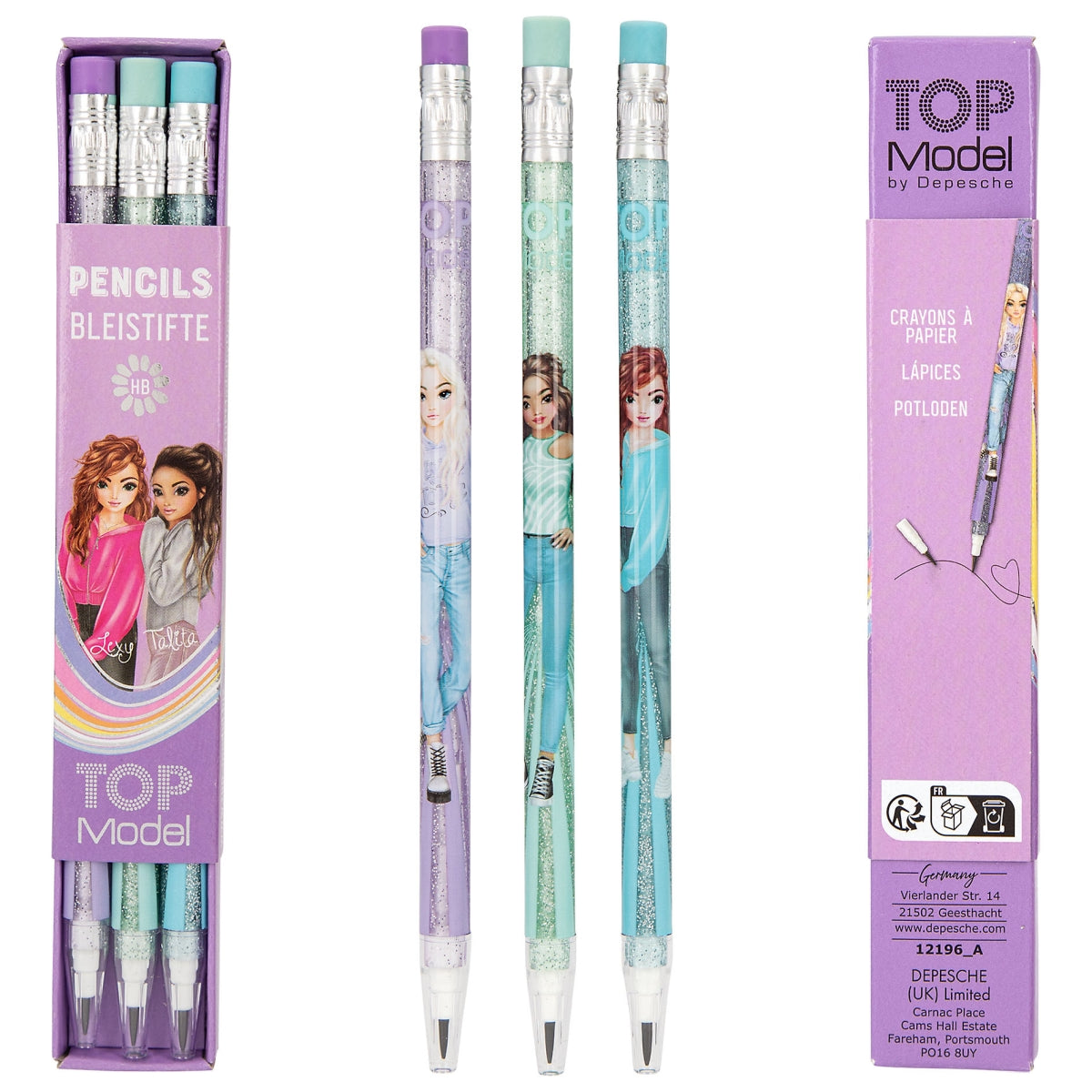 Fabulous Gifts TOPModel Push Pencils by Weirs of Baggot Street