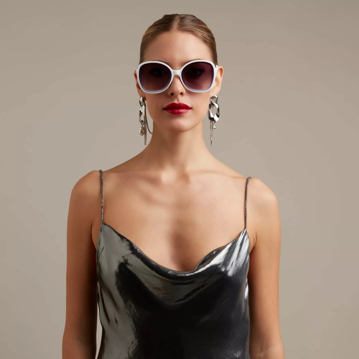 Fabulous Gifts Okkia Sunglasses Anna Butterfly Optical White by Weirs Gifts
