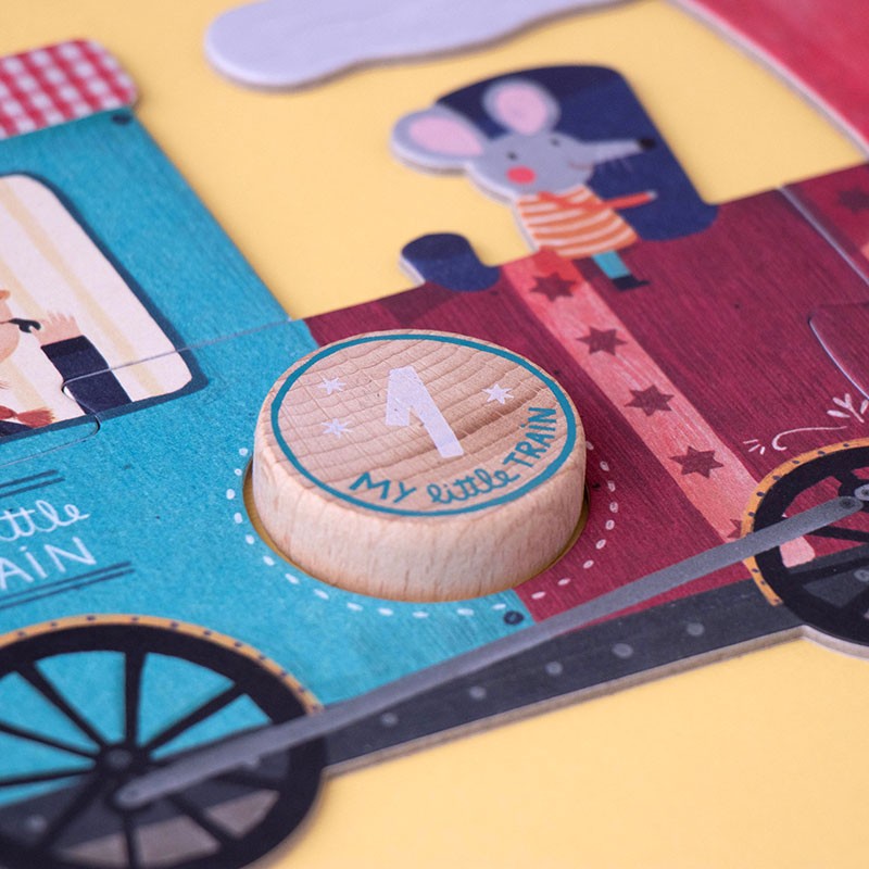 Games Puzzles | Londji Puzzle My little train by Weirs of Baggot Street