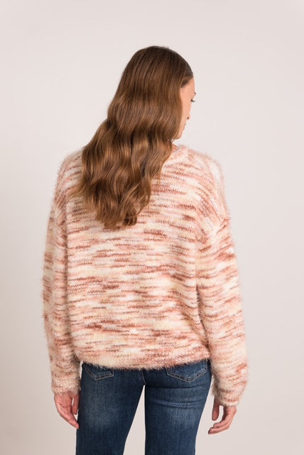 Super Soft Rose Striped Cardigan