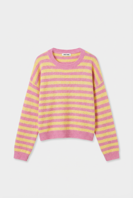 Wool Mix Striped Sweater