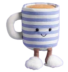 Jellycat Amuseables Rosie Lea Mug of Tea by Weirs Gifts