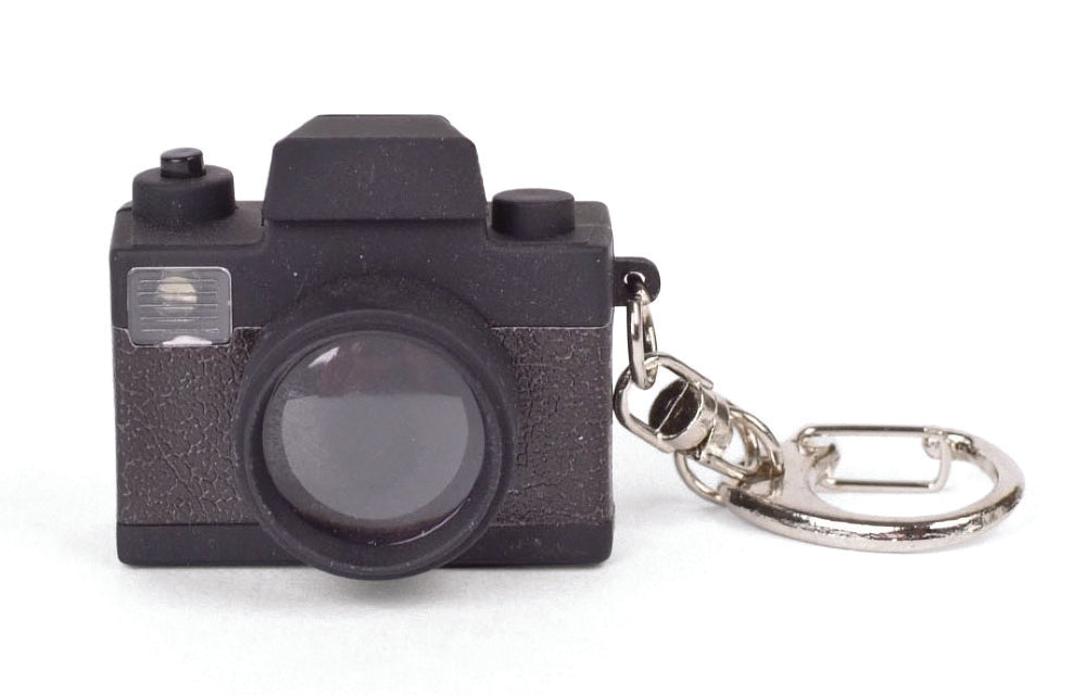 Kikkerland Camera Led & Sound Keychain