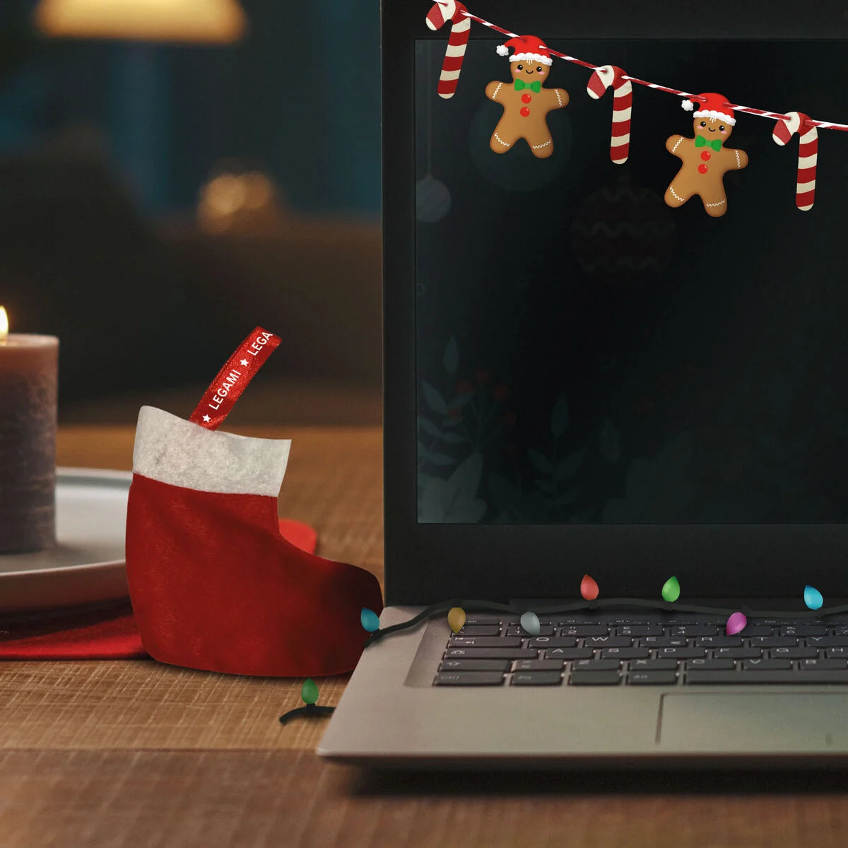 Legami Christmas Desk Deco Kit by Weirs of Baggot Street