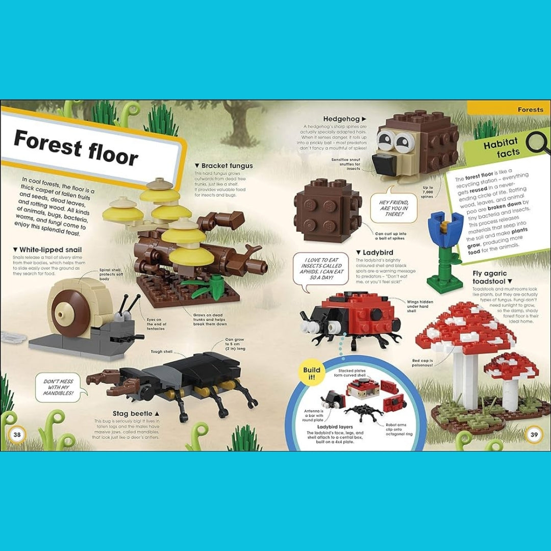 Little Bookworms _ LEGO Super Nature_ Includes Four Exclusive LEGO Mini Models - Rona Skene by Weirs of Baggot Street