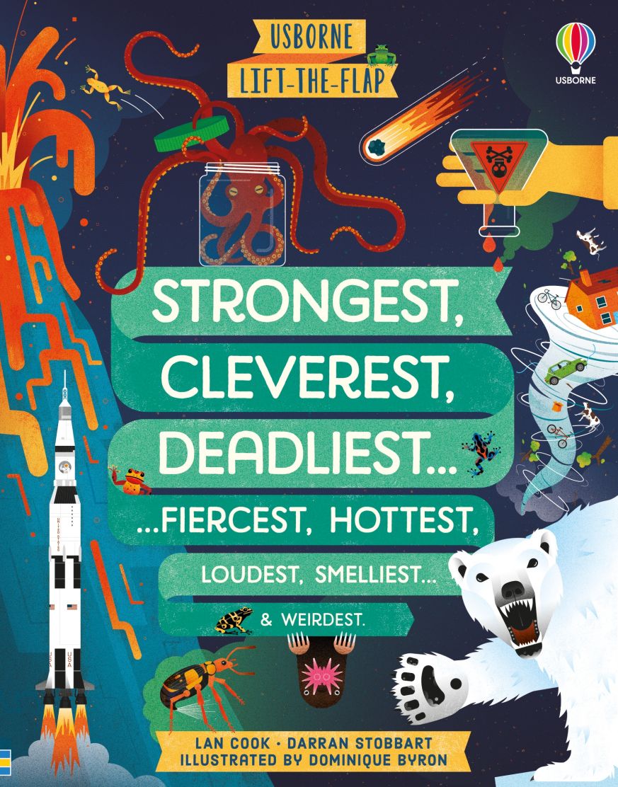 Little Bookworms | Usborne Stongest Cleverest Book by Weirs of Baggot Street