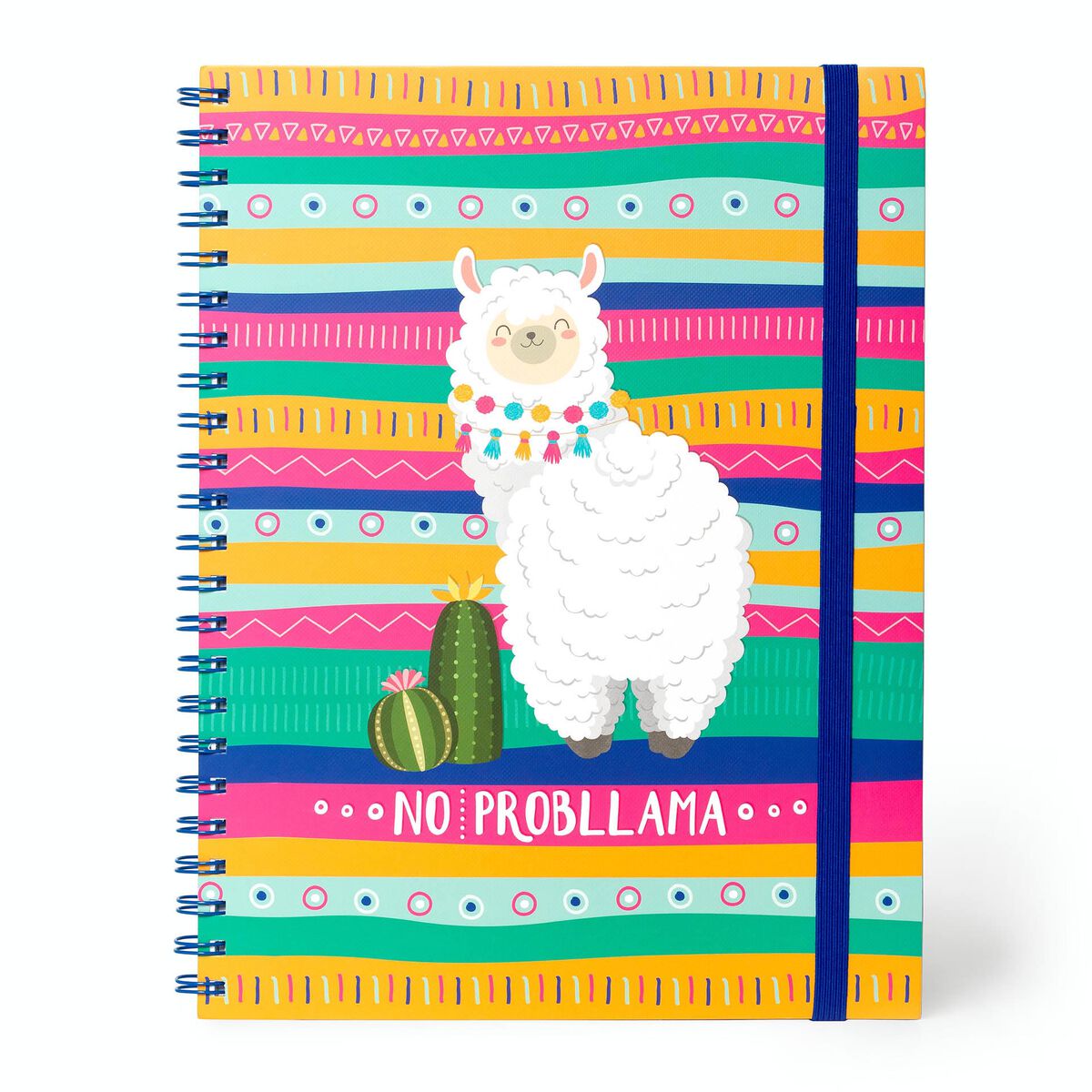 Notebooks - Legami Maxi Trio Spiral Notebook - No Probllama by Weirs of Baggot Street