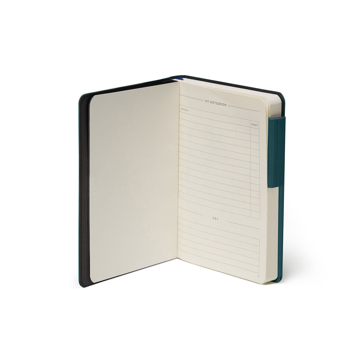 Notebooks - Legami My Notebook Small - Plain Petrol Blue by Weirs of Baggot Street