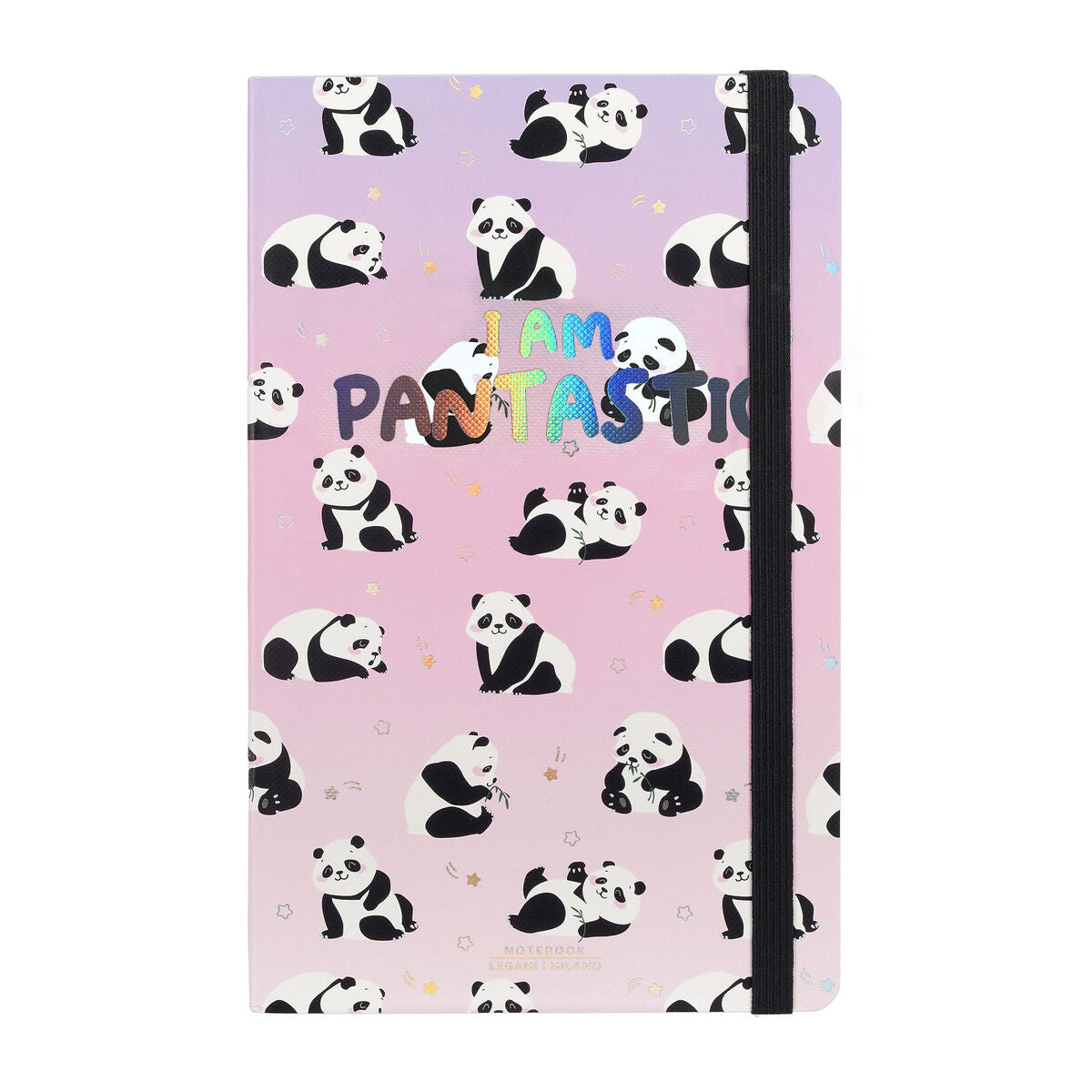 Notebooks - Legami Photo Notebook Medium Lined - Panda by Weirs of Baggot Street