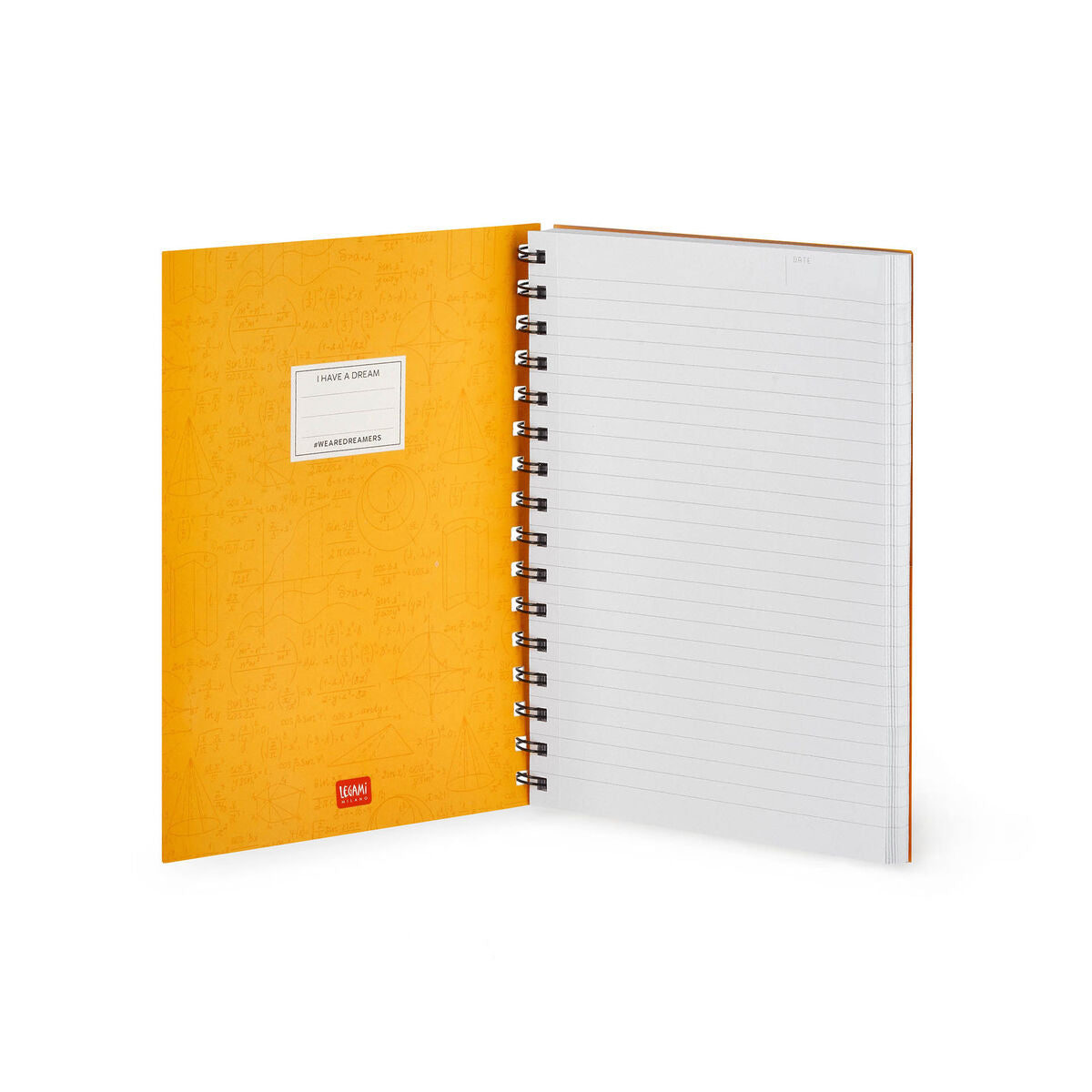 Notebooks Legami A5 Spiral Notebook with lined pages Genius by Weirs of Baggot Street
