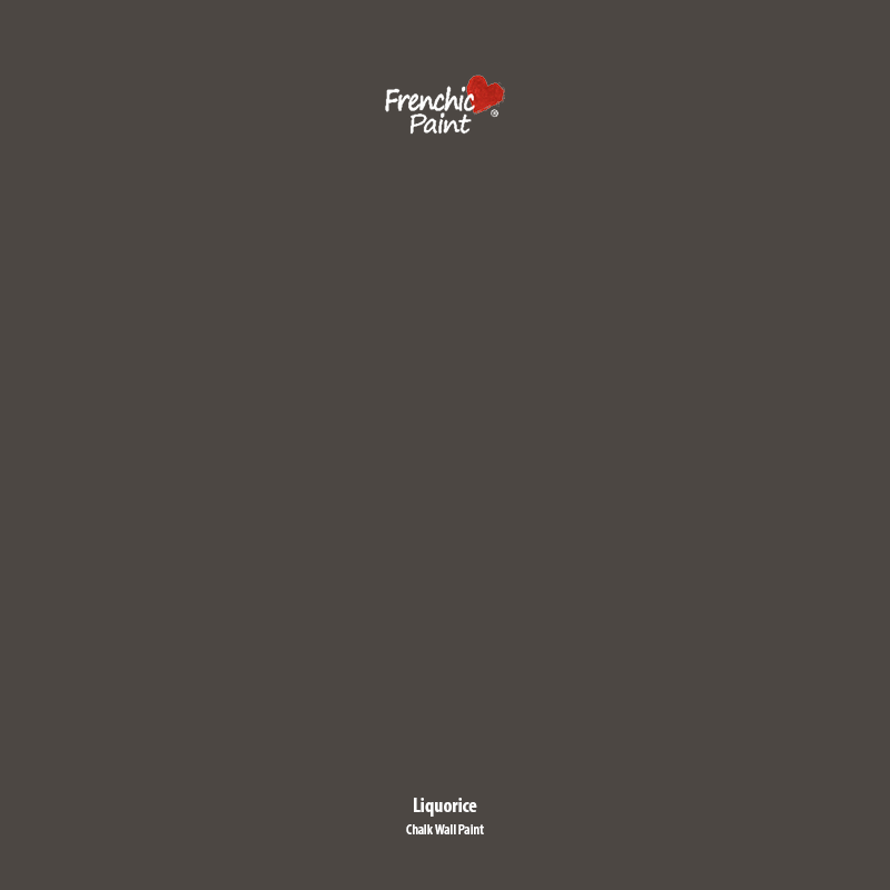 Frenchic Paint | Liquorice Peel and Stick Paint Sample by Weirs Gifts