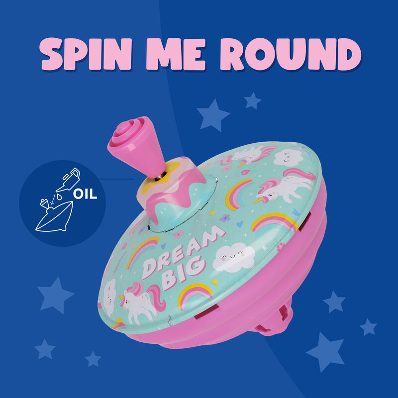 Quirky Gifts | Legami Vintage Games Spinning Top Unicorn by Weirs of Baggot Street