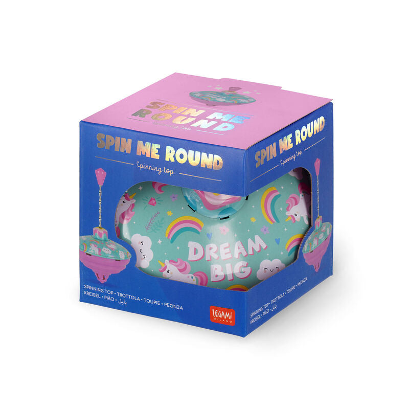 Quirky Gifts | Legami Vintage Games Spinning Top Unicorn by Weirs of Baggot Street
