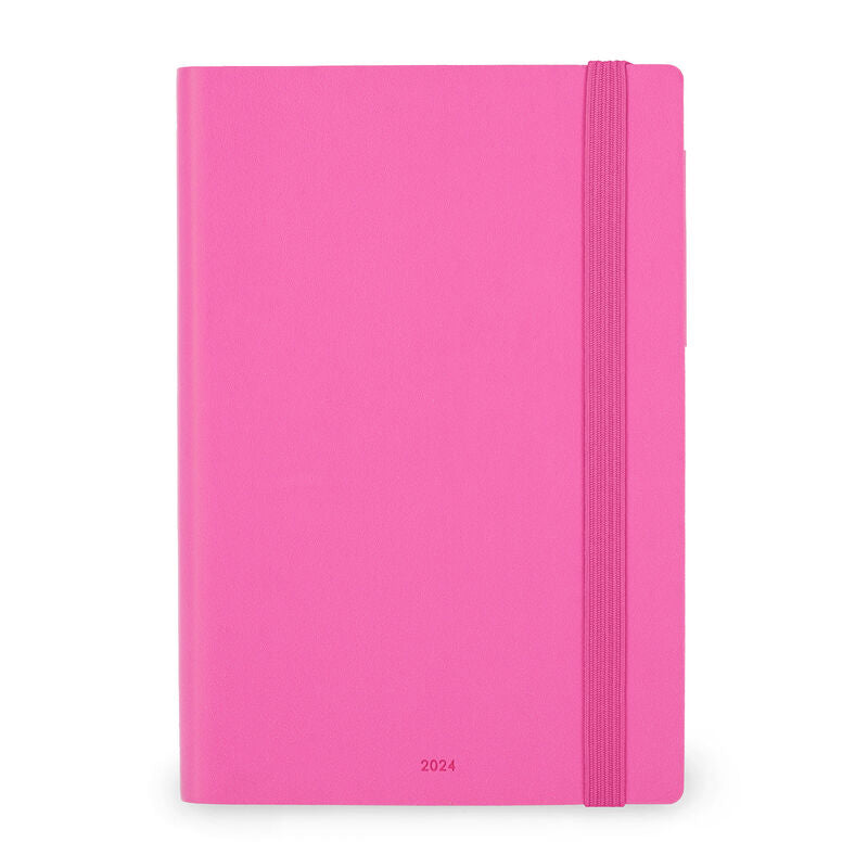 Stationery 2024 Diary | Legami 12 Month Large Daily Diary 2024 Bougainvillea by Weirs of Baggot Street