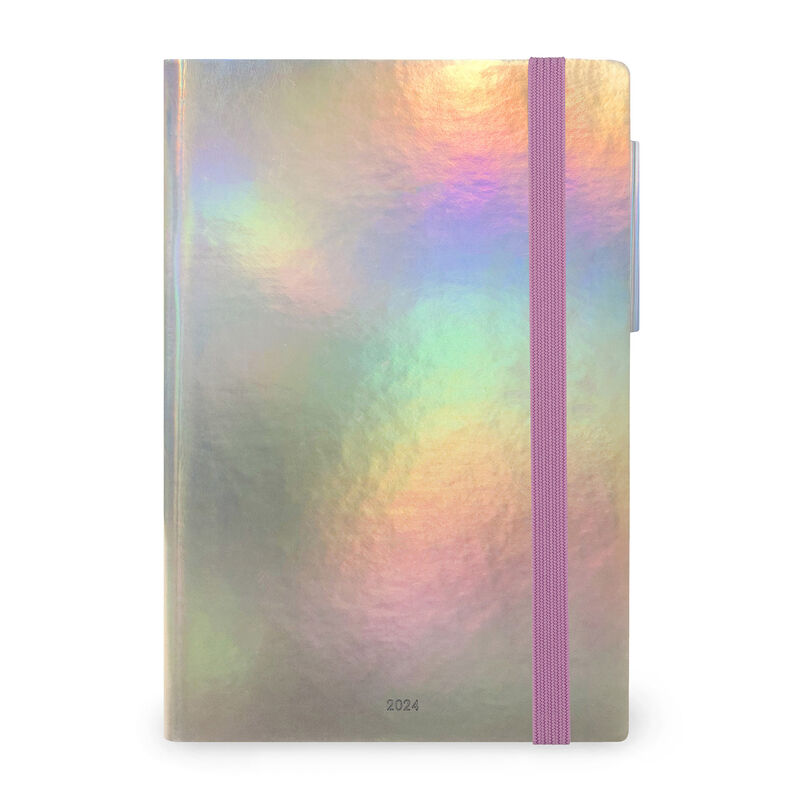 Stationery 2024 Diary | Legami 12 Month Large Daily Diary 2024 Holo Fairy by Weirs of Baggot Street
