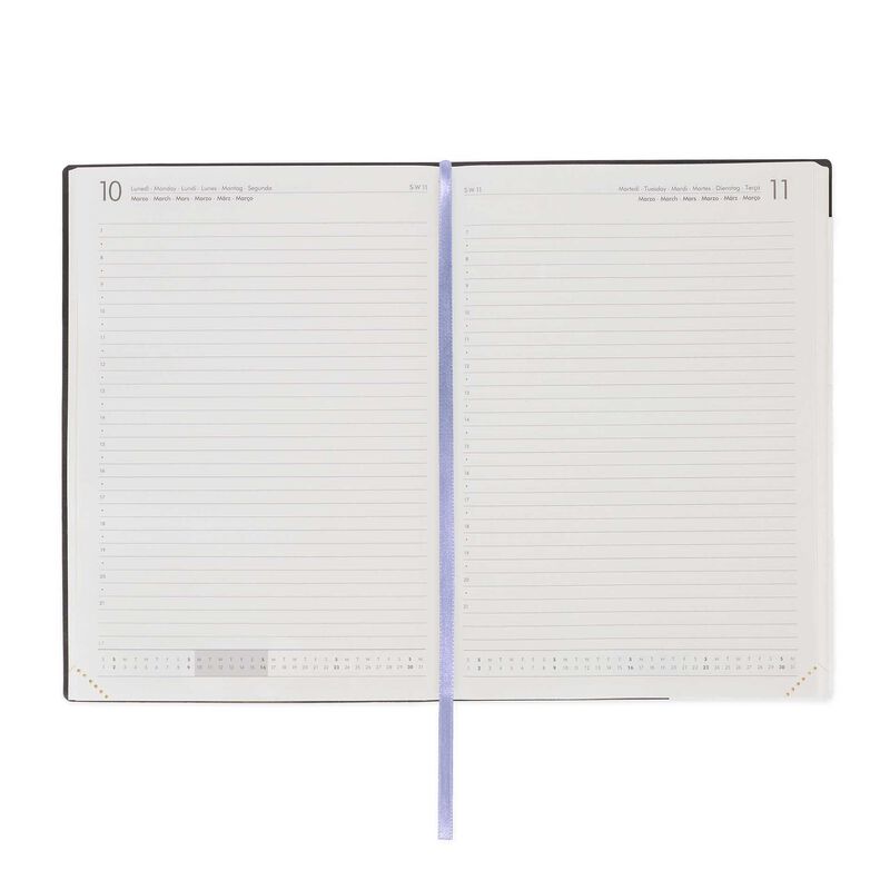 Stationery | Legami 12 Month Large Daily Diary 2025 Moonglow by Weirs of Baggot Street