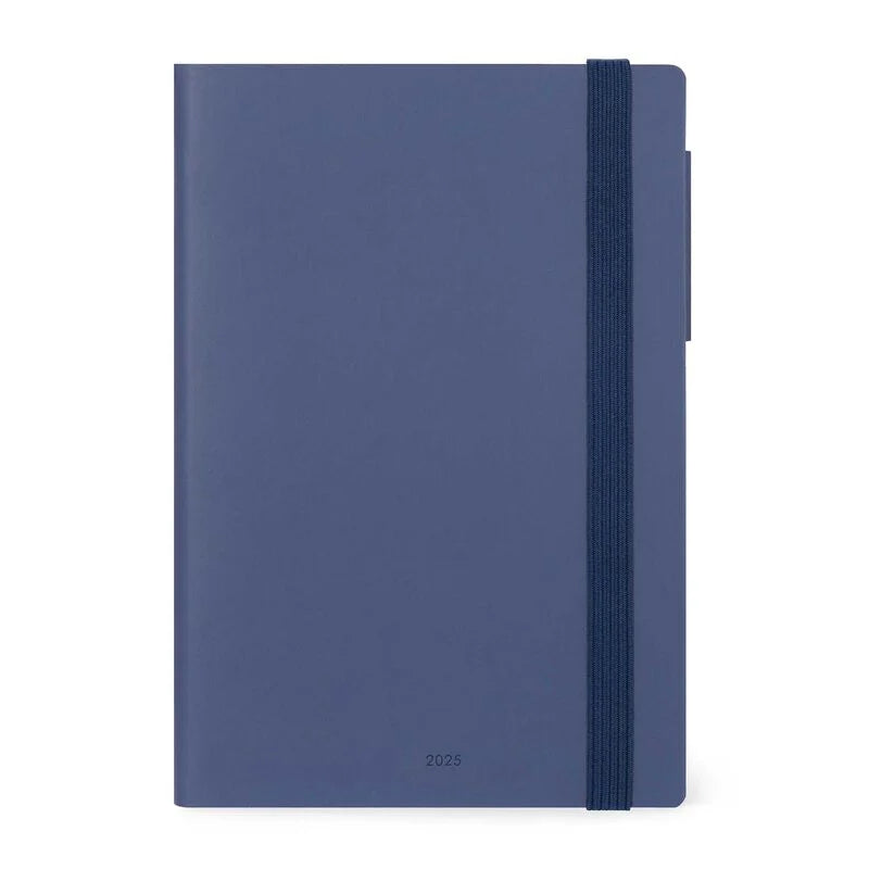 Stationery | Legami 12 Month Medium Daily Diary 2025 Blueberry by Weirs of Baggot Street