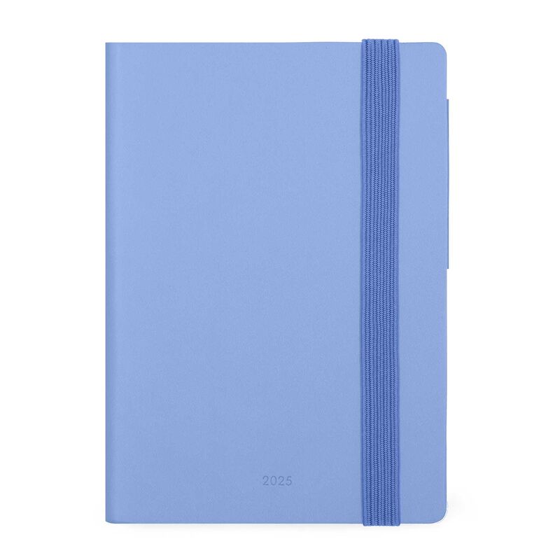 Stationery | Legami 12 Month Small Daily Diary 2025 Cornflower by Weirs of Baggot Street