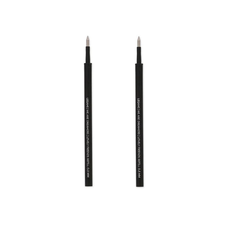 Stationery | Legami Erasable Pen Refills Lovely Friends 2Pk Black by Weirs of Baggot Street