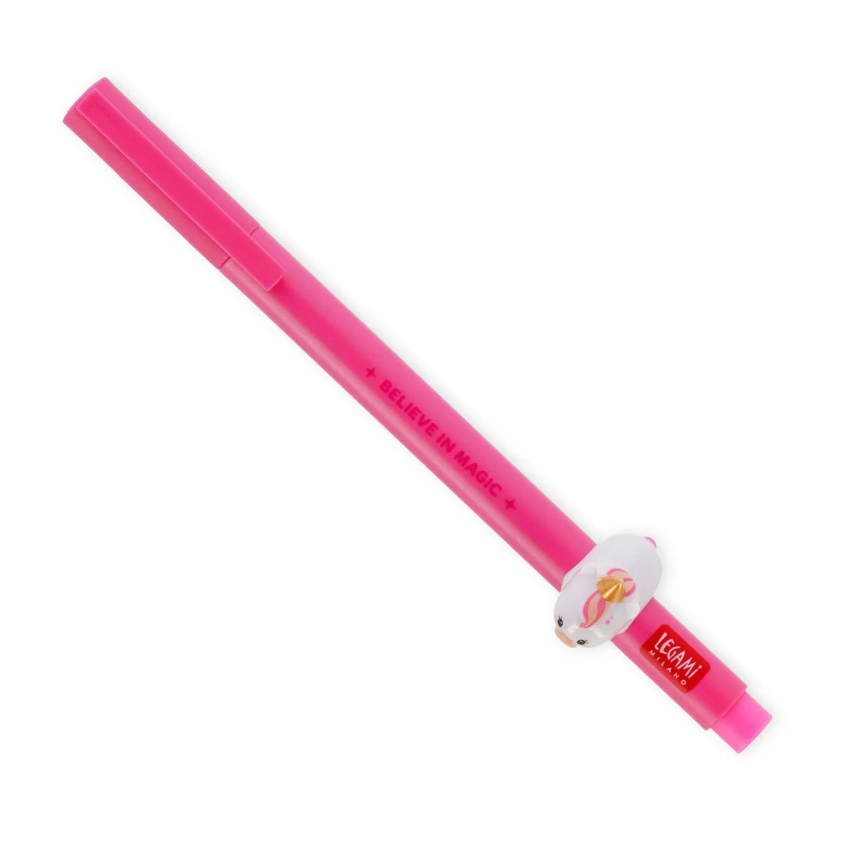 Stationery | Legami Gel Pen With Animal Decoration Unicorn by Weirs of Baggot Street
