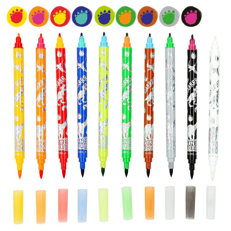 Bubs & Kids | Dino World Magic Markers by Weirs of Baggot Street